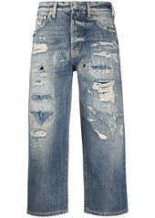 Givenchy cropped straight leg jeans