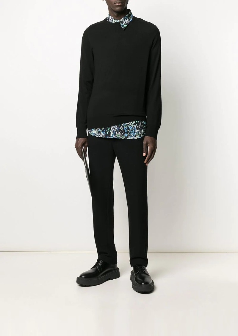 Givenchy Men's 4G Intarsia Cable-Knit Sweater - Bergdorf Goodman