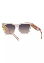 Givenchy 54MM Square Sunglasses