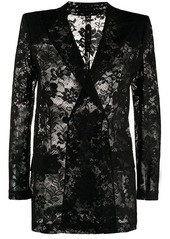 Givenchy double-breasted jacket in lace