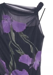 Givenchy Dress in Floral Devoré Satin Jersey