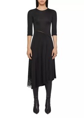 Givenchy Dress In Jersey And Lace