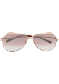 Givenchy embellished pilot-frame sunglasses