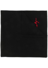 Givenchy embroidered logo scarf
