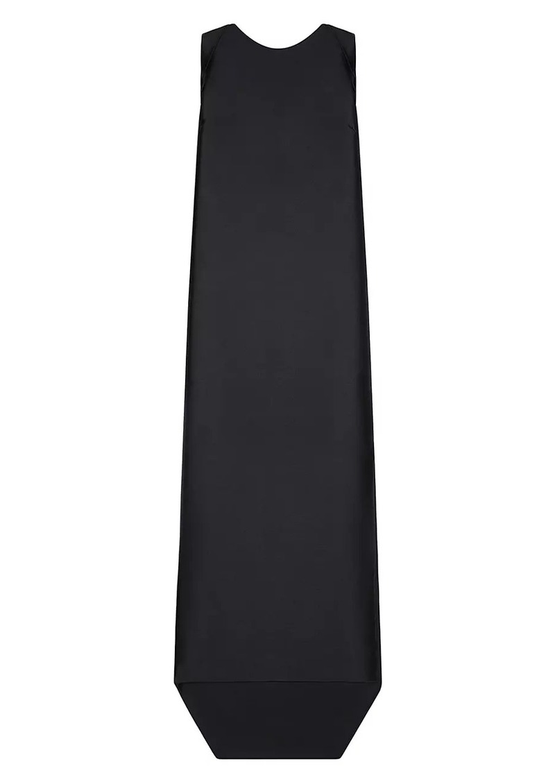 Givenchy Evening Draped Dress in Wool and Silk