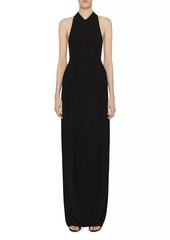 Givenchy Evening Dress in Jersey with Buttons on the Back