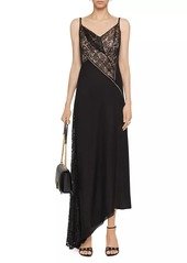 Givenchy Evening Dress In Mousseline And Lace
