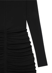 Givenchy Evening Ruched Dress In Crepe