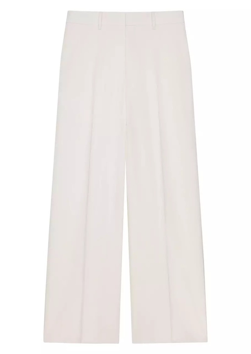 Givenchy Extra Wide Pants in Wool and Mohair