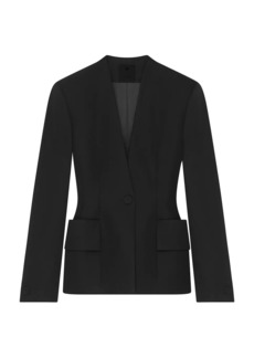 Givenchy Fitted Jacket In Wool