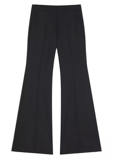 Givenchy Flare Tailored Pants in Tricotine Wool and Mohair