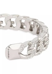 Givenchy G Chain Bracelet In Metal With Crystals