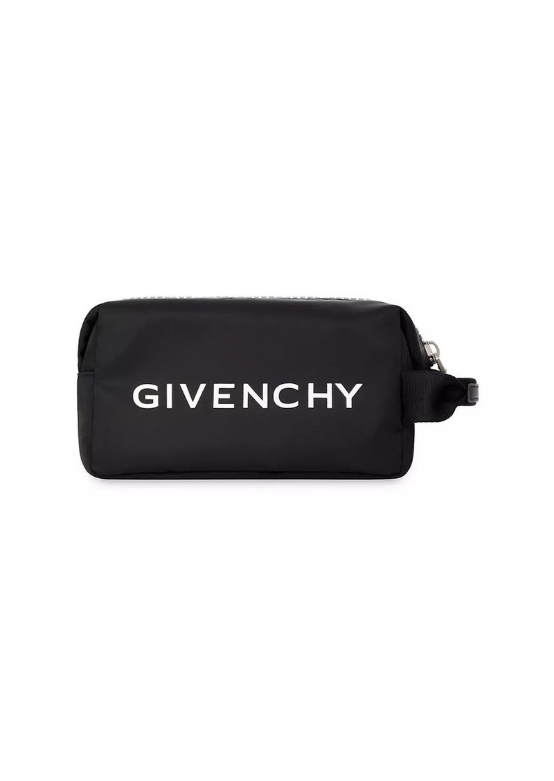 Givenchy G-Zip Toilet Pouch In Nylon