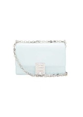 Givenchy - 4g Small Leather Cross-body Bag - Womens - Light Blue
