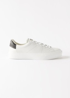 Givenchy - City Sport Leather Trainers - Mens - White Black