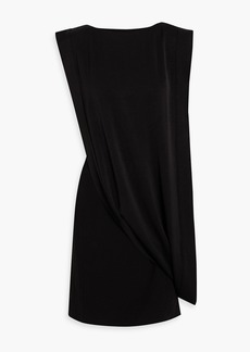 Givenchy - Draped crepe mini dress - Black - FR 36