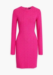 Givenchy - Jacquard-knit mini dress - Pink - S