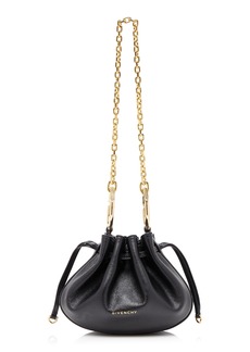 Givenchy - Leather Pumpkin Mini Bag - Black - OS - Moda Operandi