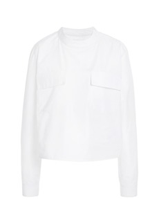 Givenchy - Pocket-Detailed Cotton-Silk Shirt - White - FR 42 - Moda Operandi