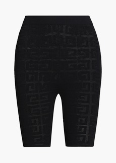 Givenchy - Pointelle-knit shorts - Black - M