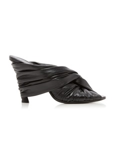 Givenchy - Show Twist Leather Pumps - Black - IT 38 - Moda Operandi