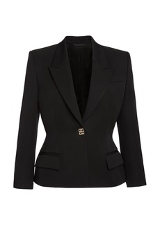 Givenchy - Tailored Wool Blazer - Black - FR 38 - Moda Operandi