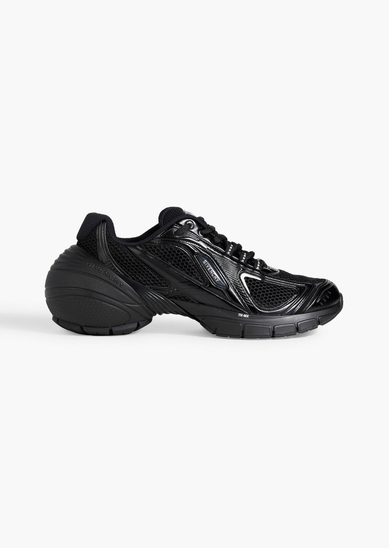 Givenchy - TK-MX Runner rubber and mesh sneakers - Black - EU 42