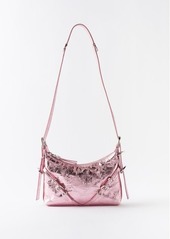Givenchy - Voyou Mini Leather Shoulder Bag - Womens - Pink