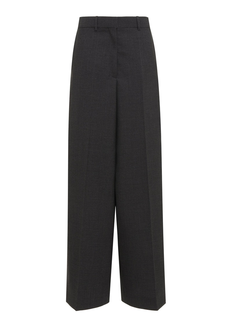 Givenchy - Wool Straight-Leg Pants - Grey - FR 36 - Moda Operandi