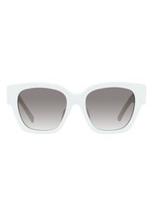 Givenchy 4G 53mm Square Sunglasses