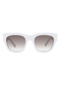 Givenchy 4G 54mm Gradient Square Sunglasses