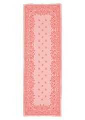 Givenchy 4G Bandana Print Silk Scarf in Pink Red at Nordstrom