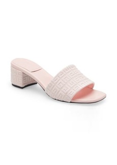Givenchy 4G Block Heel Slide Sandal in Tender Pink at Nordstrom