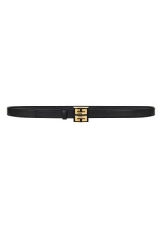 Givenchy 4G Buckle Leather Belt