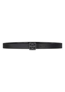 Givenchy 4G Buckle Reversible Leather Belt