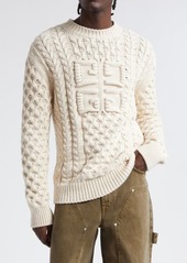 Givenchy 4G Cable Stitch Sweater