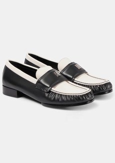 Givenchy 4G leather loafers