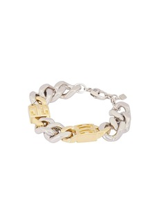Givenchy 4g Golden Silvery Chain Large Bracelet