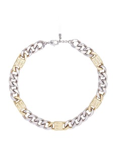 Givenchy 4g Golden Silvery Chain Large Necklace