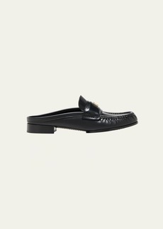 Givenchy 4G Leather Loafer Mules