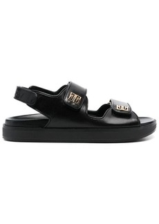 GIVENCHY 4G leather strap sandals
