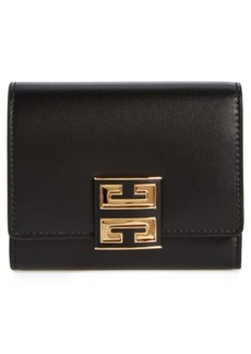 Givenchy 4G Leather Trifold Wallet