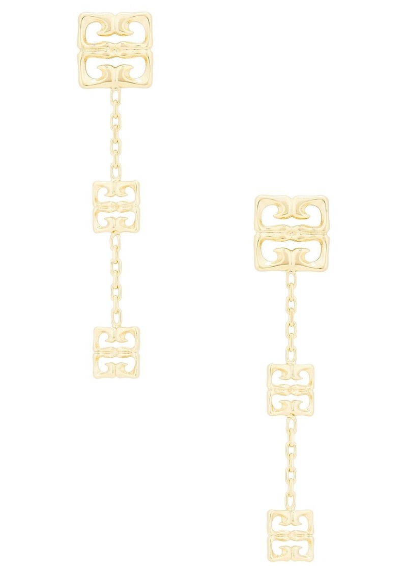 Givenchy 4G Liquid Pendant Earrings