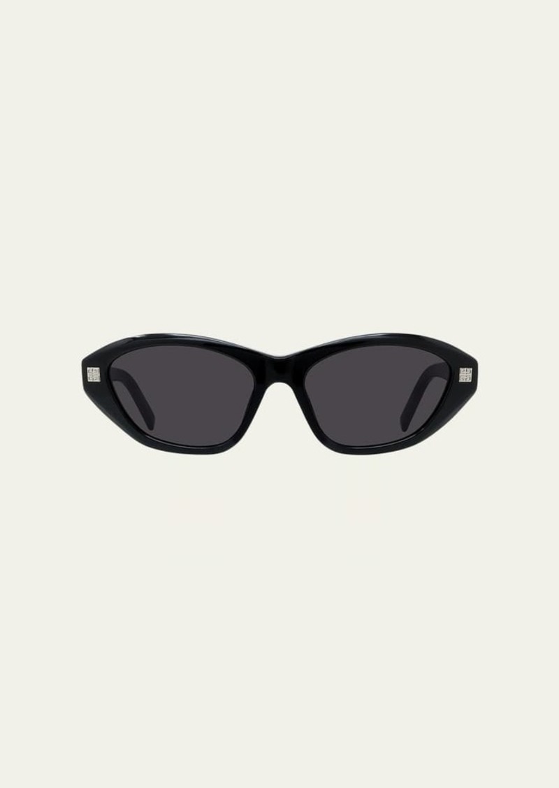 Givenchy 4G Logo Acetate Cat-Eye Sunglasses