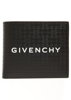 Givenchy 4G-Motif Leather Bifold Wallet