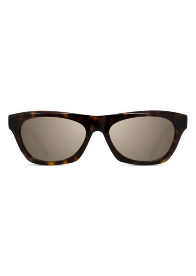 Givenchy 55mm Geometric Sunglasses