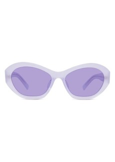 Givenchy 57mm Cat Eye Sunglasses