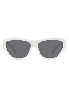 Givenchy 58mm Gradient Cat Eye Sunglasses