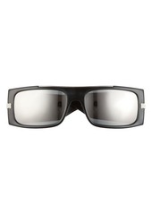Givenchy 58mm Polarized Rectangular Sunglasses
