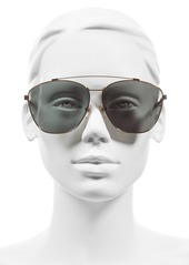 givenchy 65mm aviator sunglasses